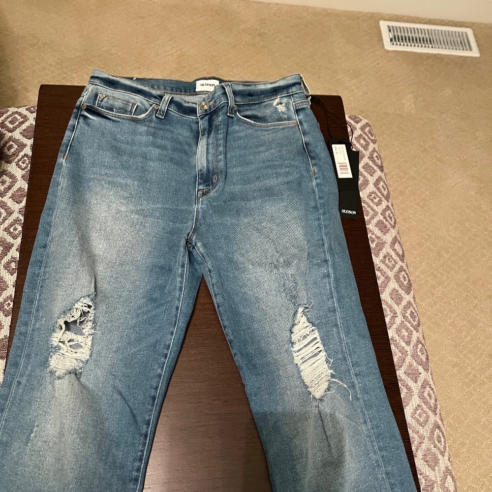 Hudson Zoeey straight leg jeans